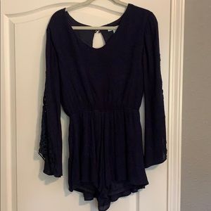 Navy Blue romper